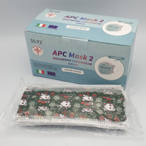 apc mascherine chirurgiche natalizie
