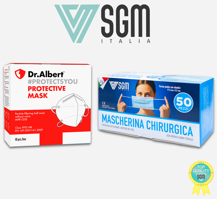 Offerta-Combo offerta combo dr.albert mascherine chirurgiche sgm