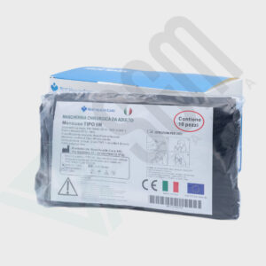 SGM Italia best health care mascherine chirurgiche nere IIR 2R