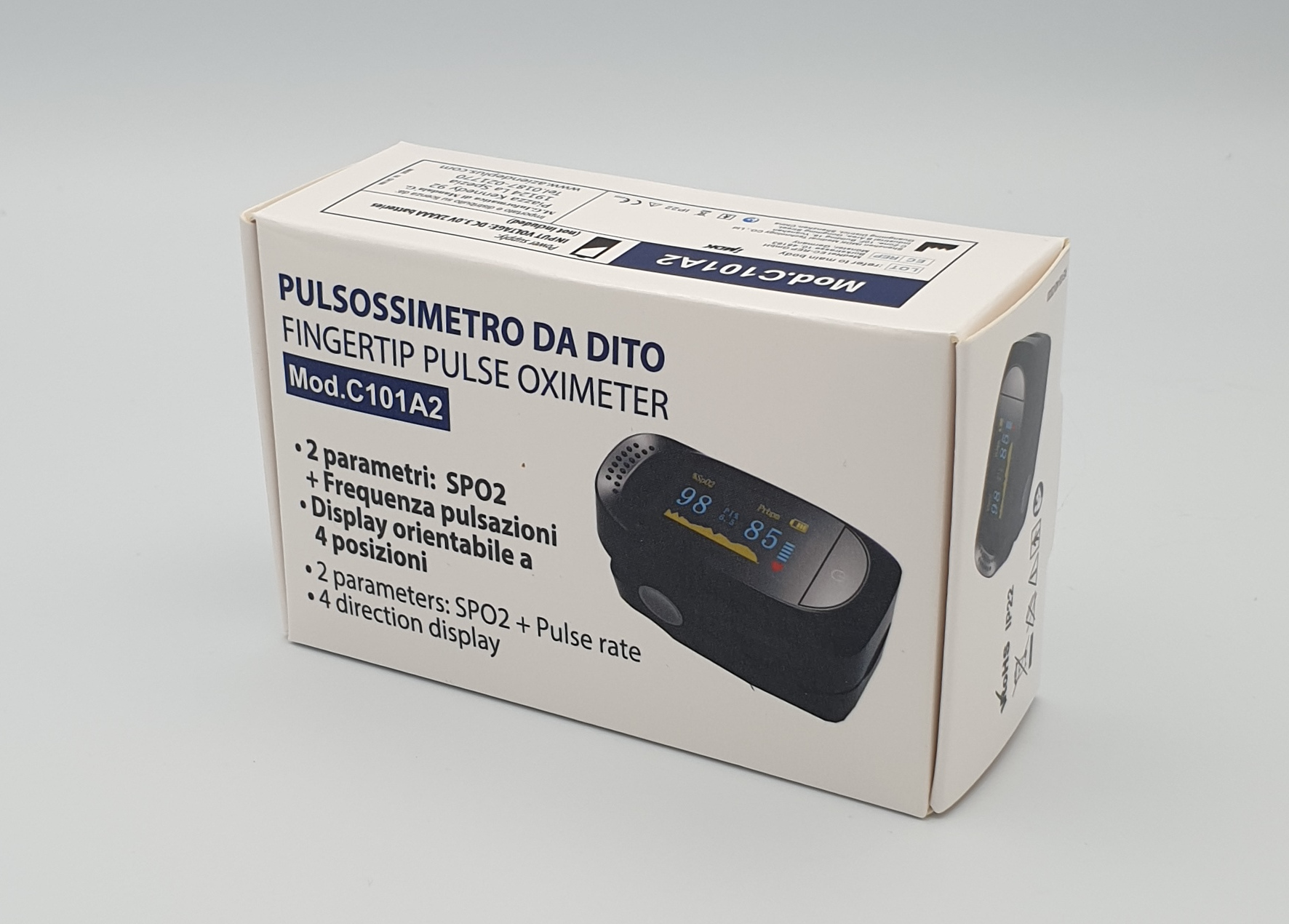 pulsossimetro pulsossimetro saturimetro misurazione ossigenazione sangue frequenza cardiaca